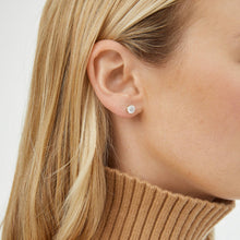 Womens | 18K Solid Yellow Gold | Dalton Solitaire Studs | 1 CTW Diamonds