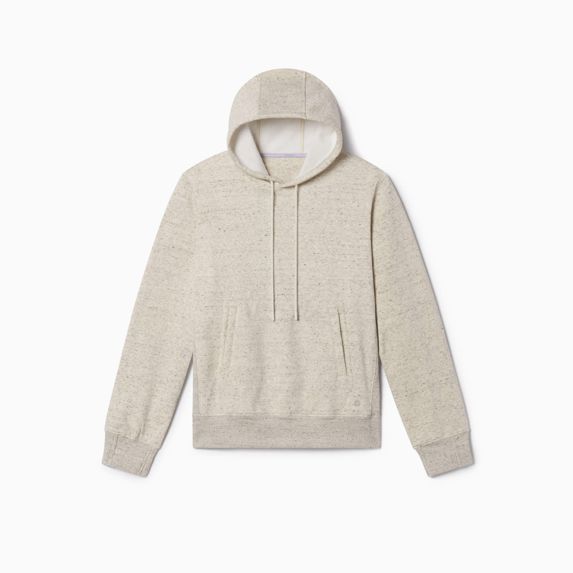 Heavyweight Recycled Fleece Hoodie | Salt + Pepper