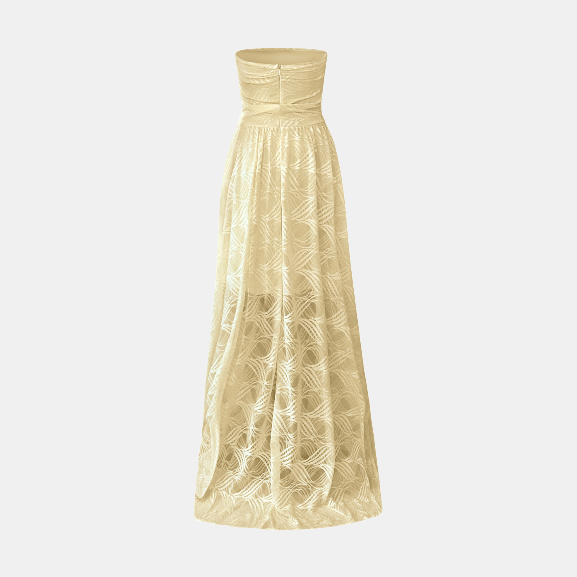 OW Collection CLEO Maxi Dress Dress 229 - Butter Yellow