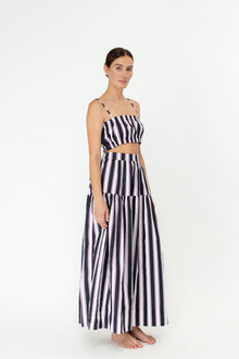 Alora Skirt | Cabana Stripe