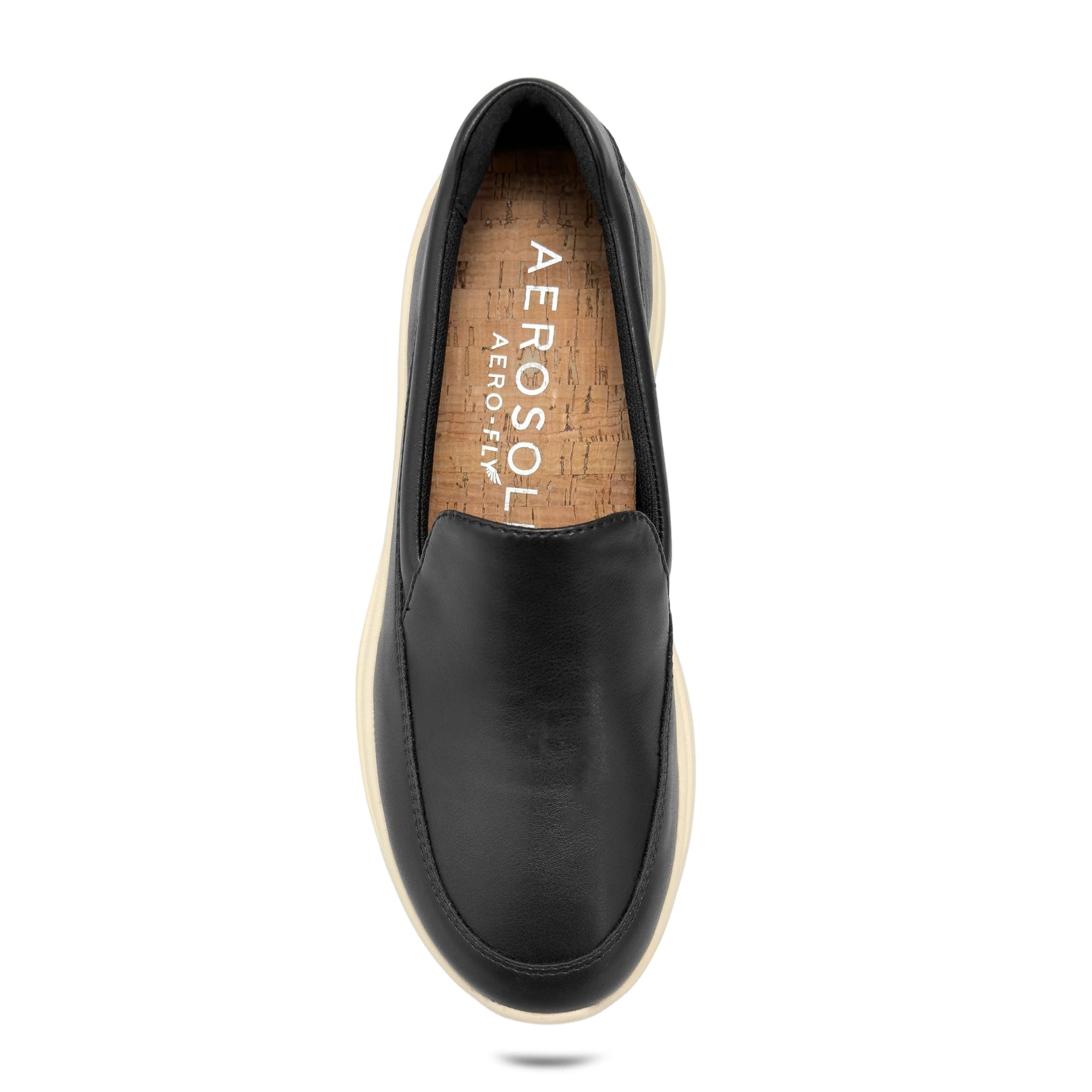 Felice Sport Loafer | Black Faux Soft Nappa