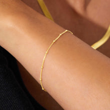 Womens | Spheres Bracelet | 14K Solid Yellow Gold