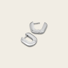 Womens | Paperclip Huggies | Sterling Silver