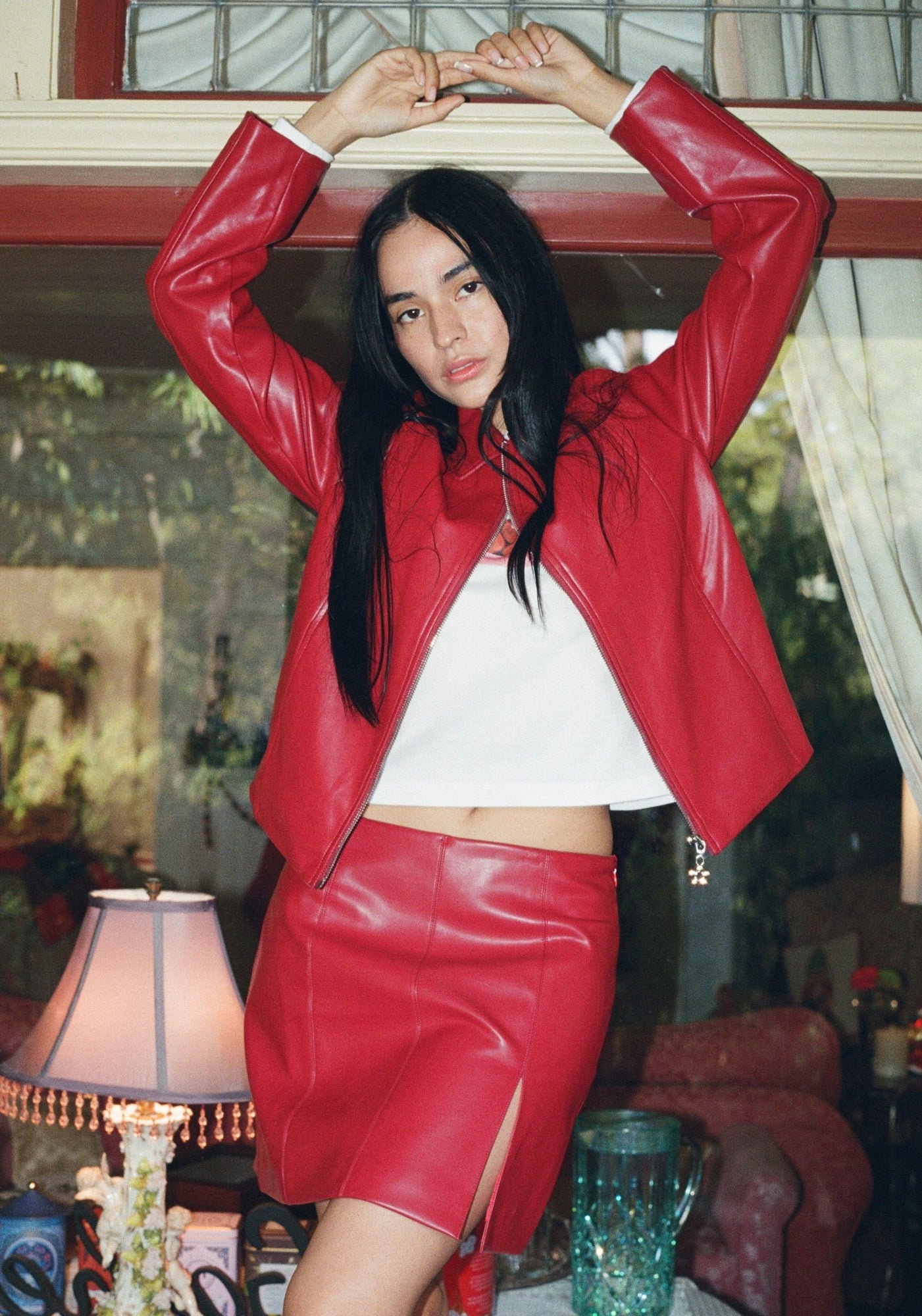 Shyla Jacket | Cherry Red