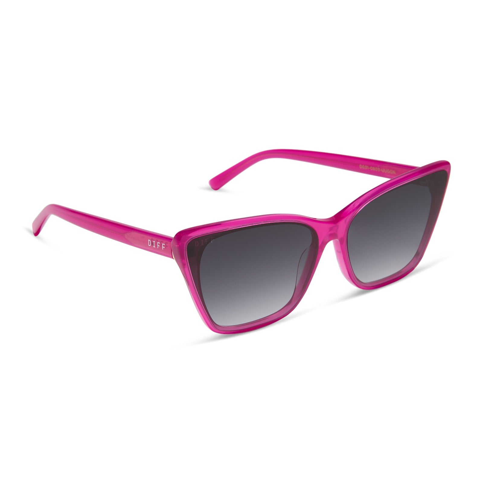 Womens | Alina Sunglasses | Bright Tulip | Grey Gradient Lenses