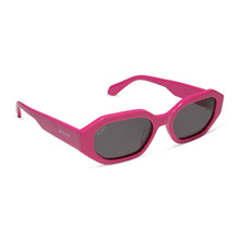 Womens | Allegra Sunglasses | Bright Pink | Grey Lenses