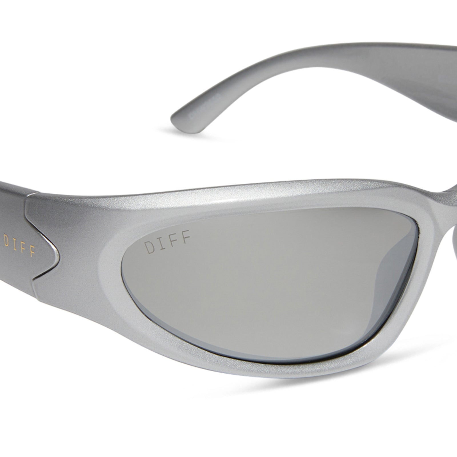 Womens | Side Out Sunglasses | Silver | Silver Polarized Lenses