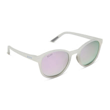 Unisex | Volley Sunglasses | Frosty Matte Crystal | Lavender Polarized Lenses