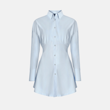 OW Collection ELIA Shirt Dress Dress 026 - Blue