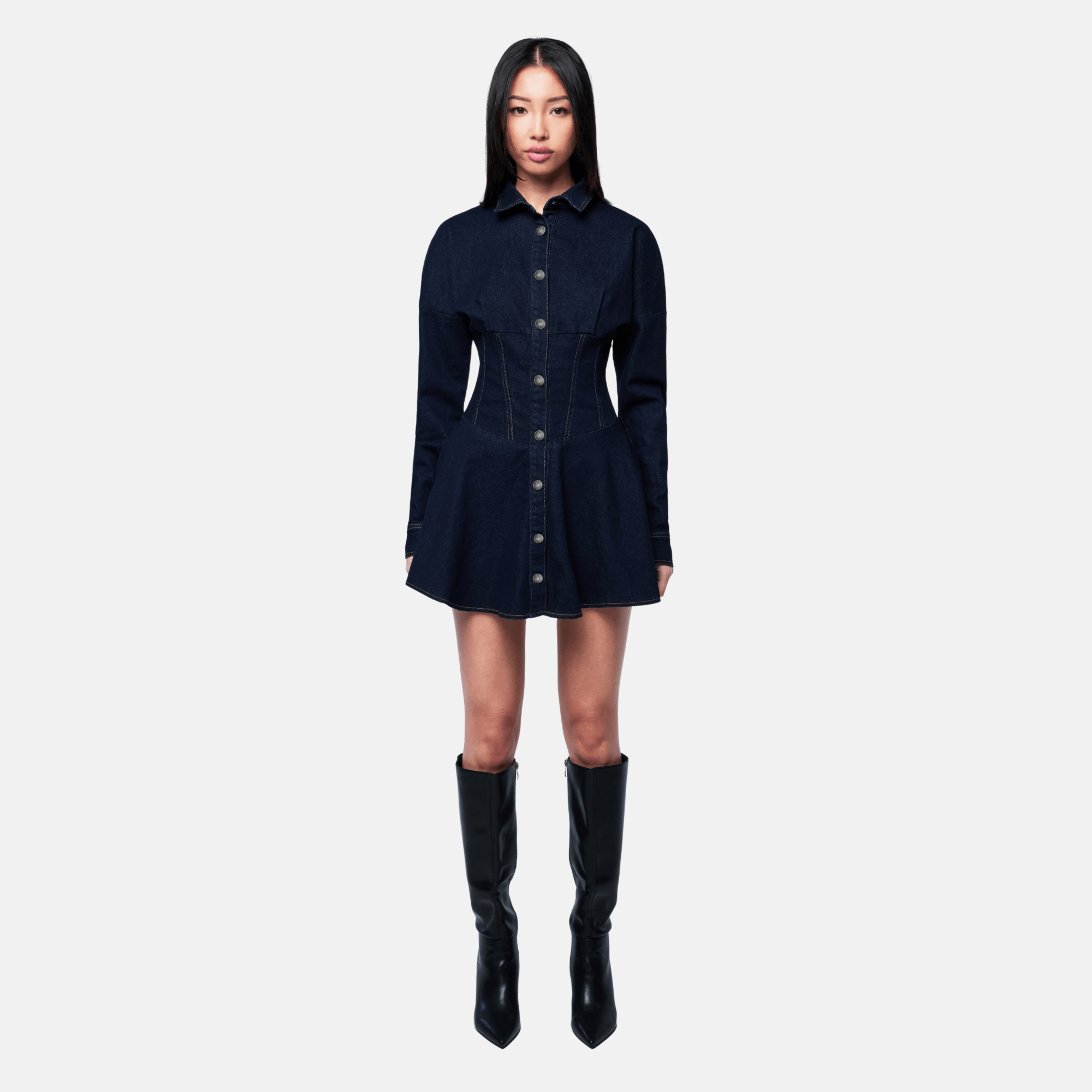 ELLA Denim Dress - OW Collection