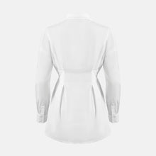 OW Collection ELLA Shirt Dress Dress 001 - White