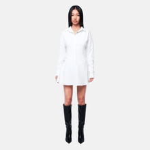 OW Collection ELLIE Shirt Dress Dress 001 - White