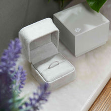 Womens | 14K Solid White Gold | Petite Eternity Band | 0.37-0.43 CTW Diamonds