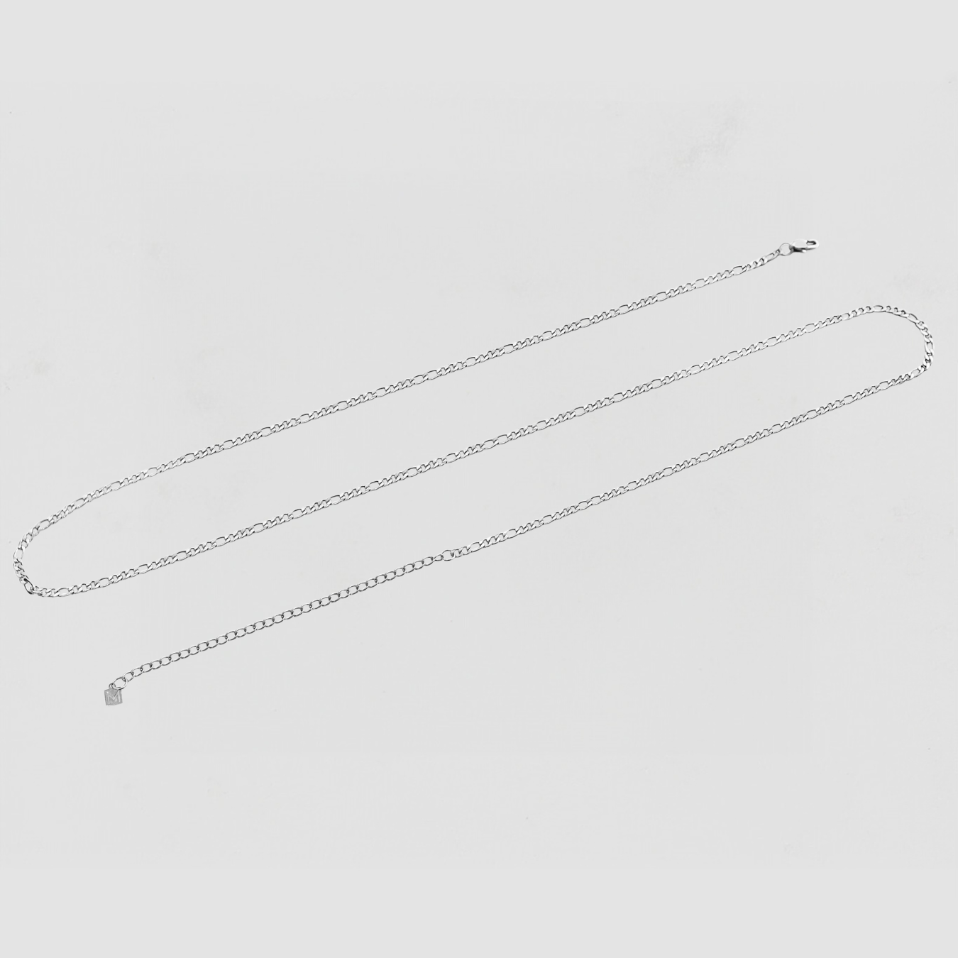 The Figaro Essential Waist Chain | Silver