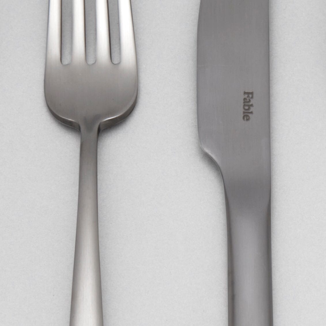 Flatware Set | Matte Silver