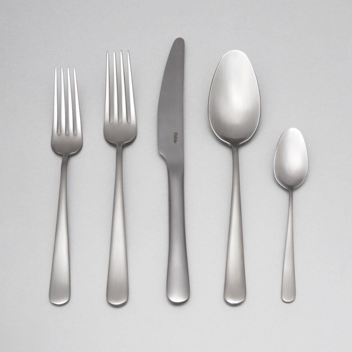 Flatware Set | Matte Silver