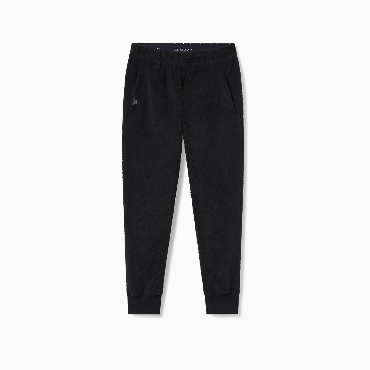 Sherpa Fleece Joggers | Black