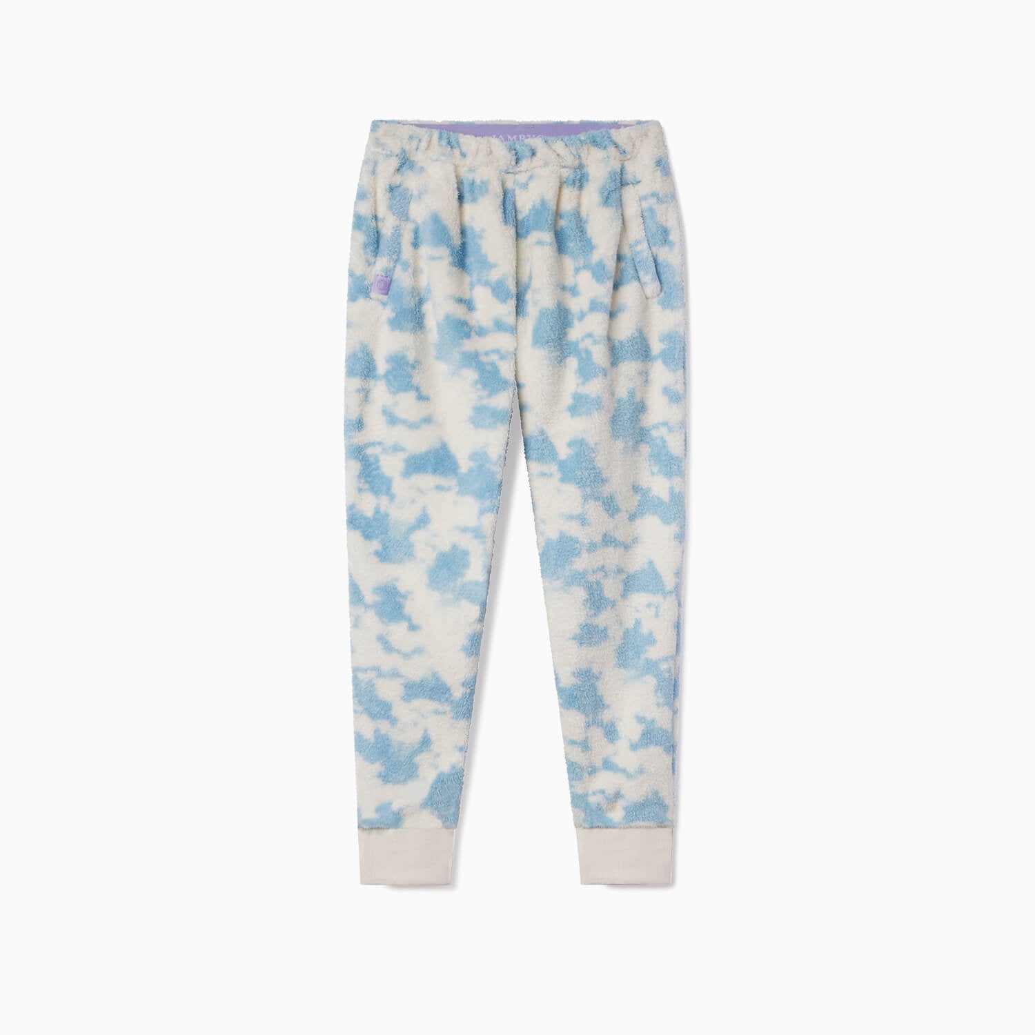 Sherpa Fleece Joggers | Clouds