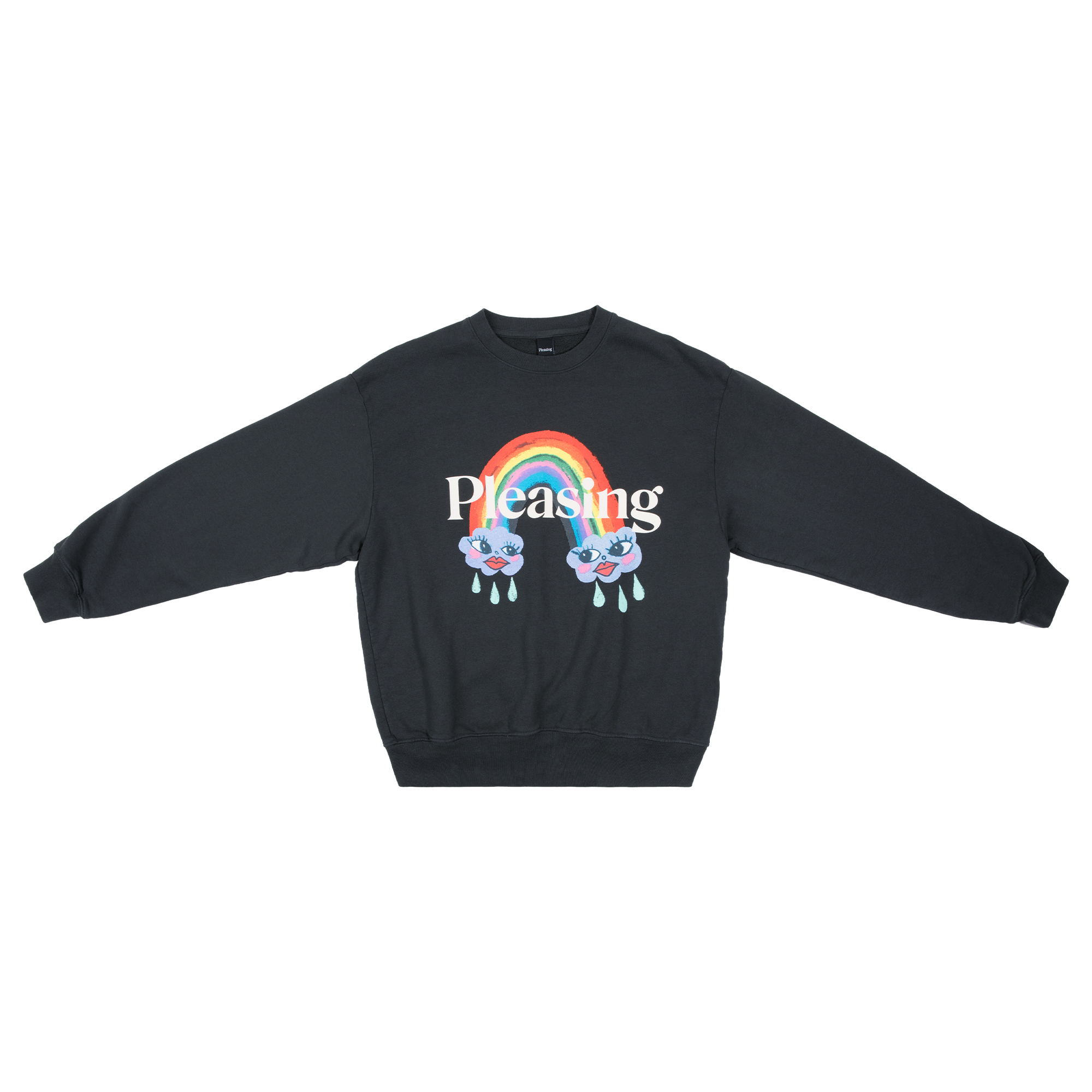 The Fancy Friends Pleasing Crewneck | Black