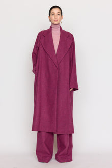 Josephine Coat | Pink Tweed