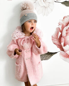 Milana Rose Sweater Coat - Petite Maison Kids