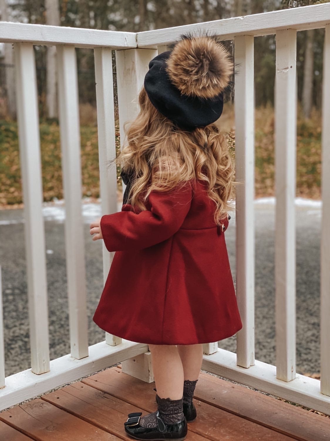 The Empress Wool Coat - Petite Maison Kids