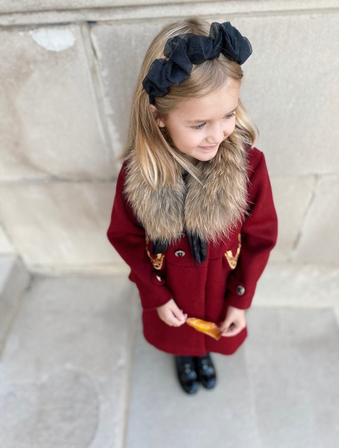 The Empress Wool Coat - Petite Maison Kids