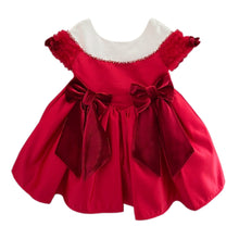 Holly Red Ceremony Dress - Petite Maison Kids