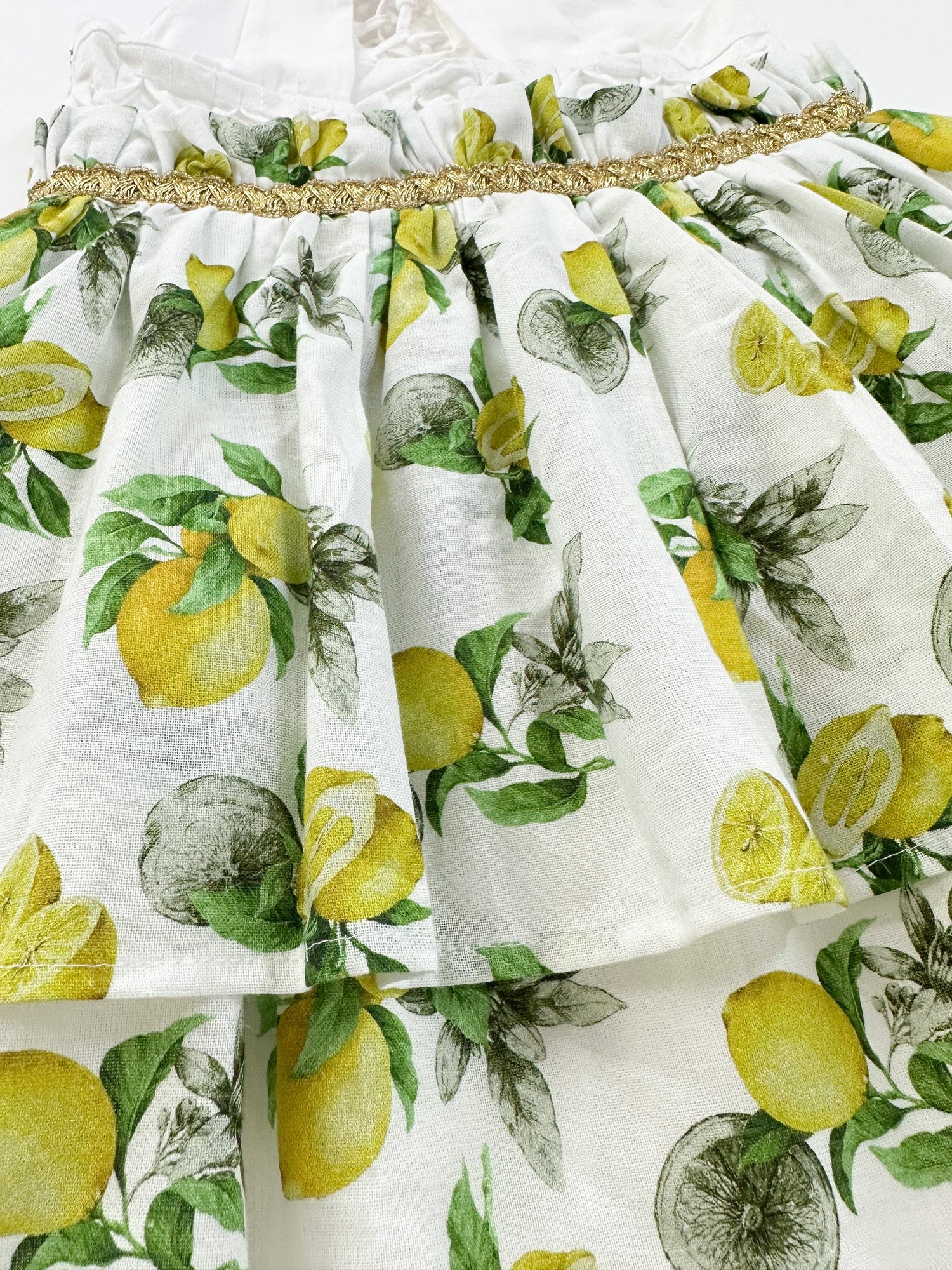 Amalfi Lemon Dress | Lemon Print