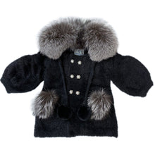 Milana Noir Sweater Coat - Petite Maison Kids