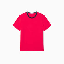 Ultra-Soft French Terry Tee | Poppy/Navy