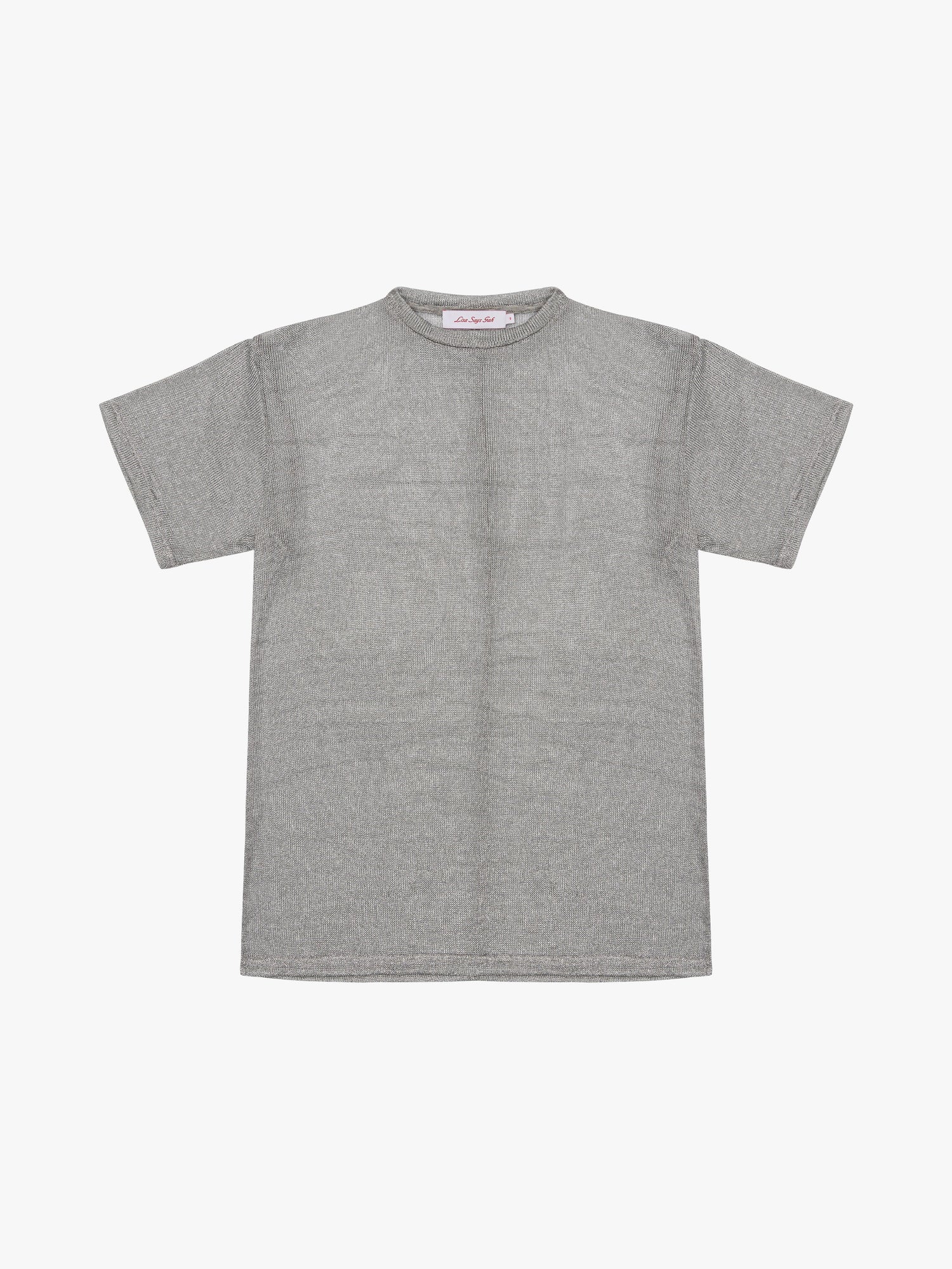 Beam Tunic | Metallic Silver
