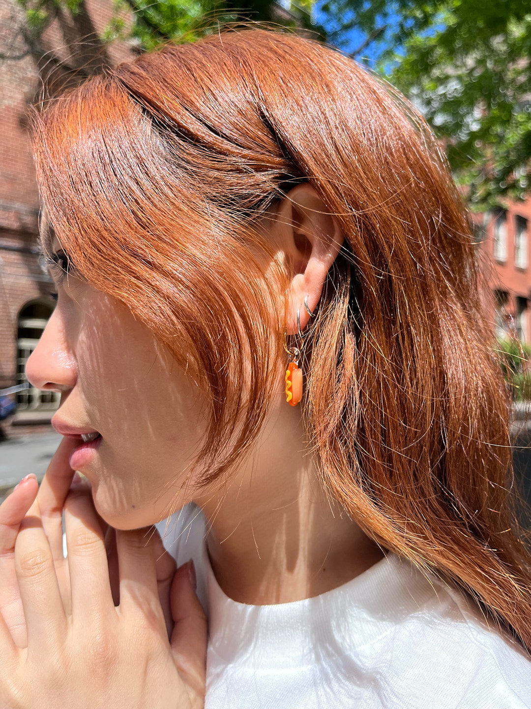 Hot Dog Hoops | Brown