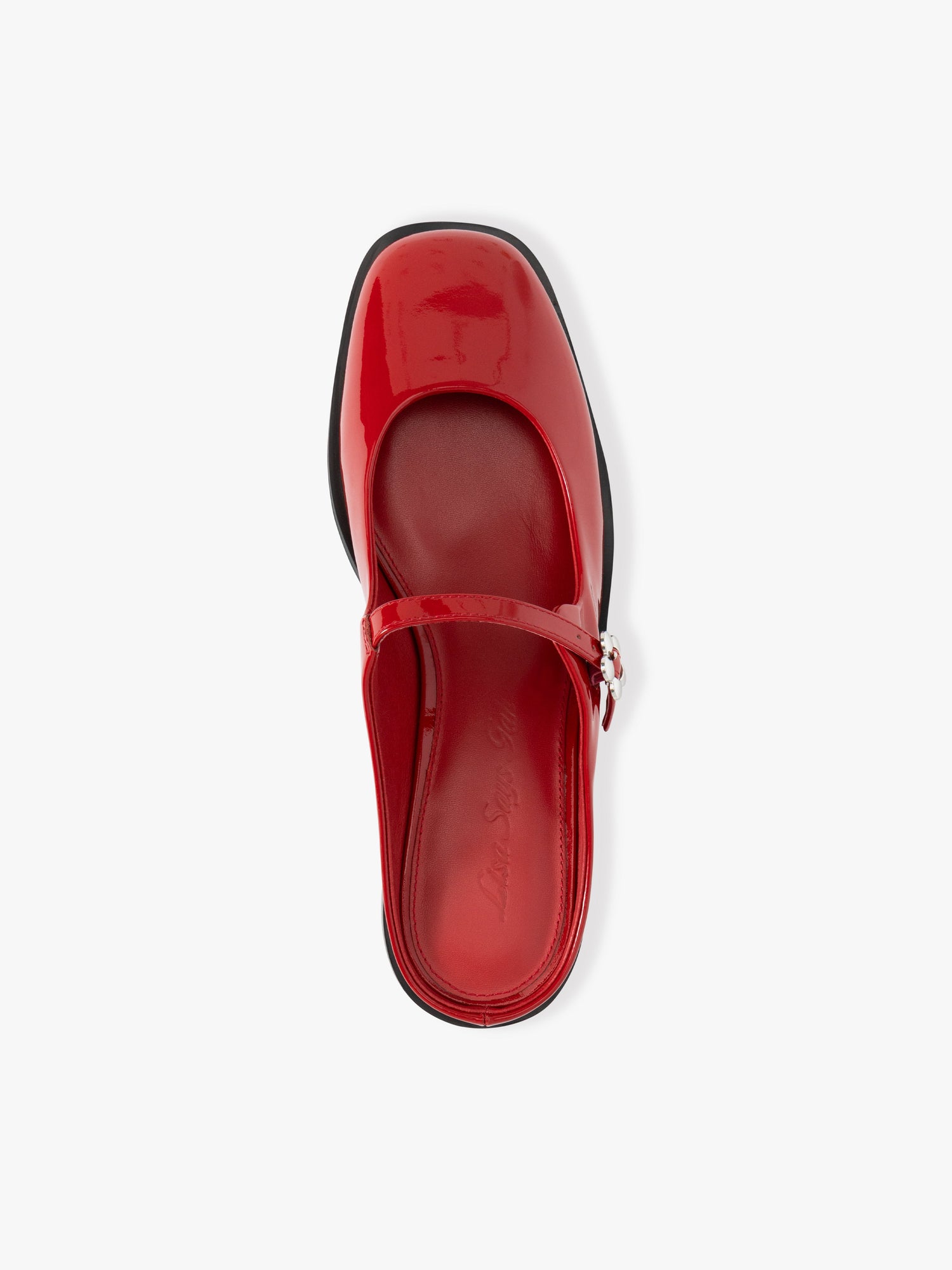 Ella Mary Jane Mule | Cherry Patent
