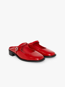 Ella Mary Jane Mule | Cherry Patent