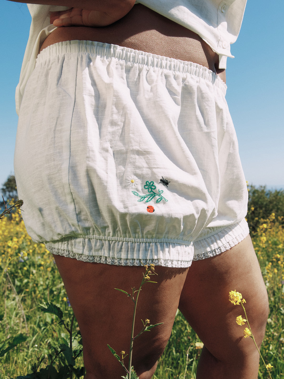 Franny Bloomers | Garden Embroidery