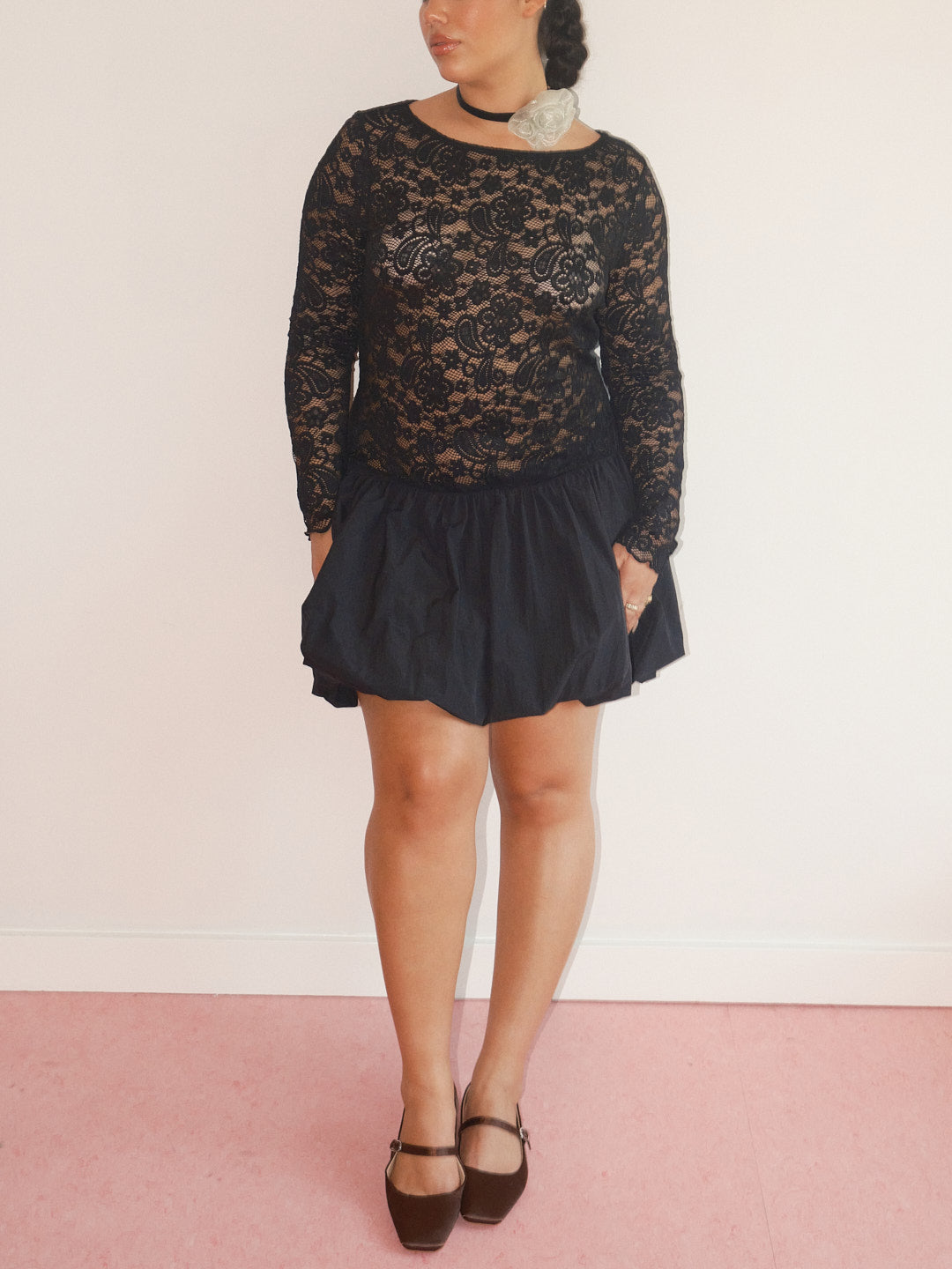 Hazel Lace Dress | Licorice Lace