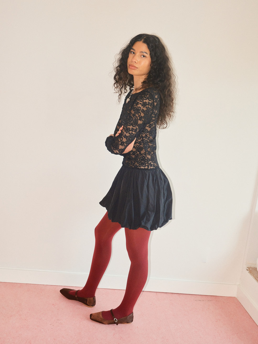 Hazel Lace Dress | Licorice Lace