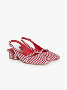 Mackie Heel | Pomodoro Gingham