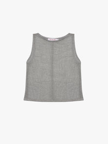 Moonlight Tank | Metallic Silver