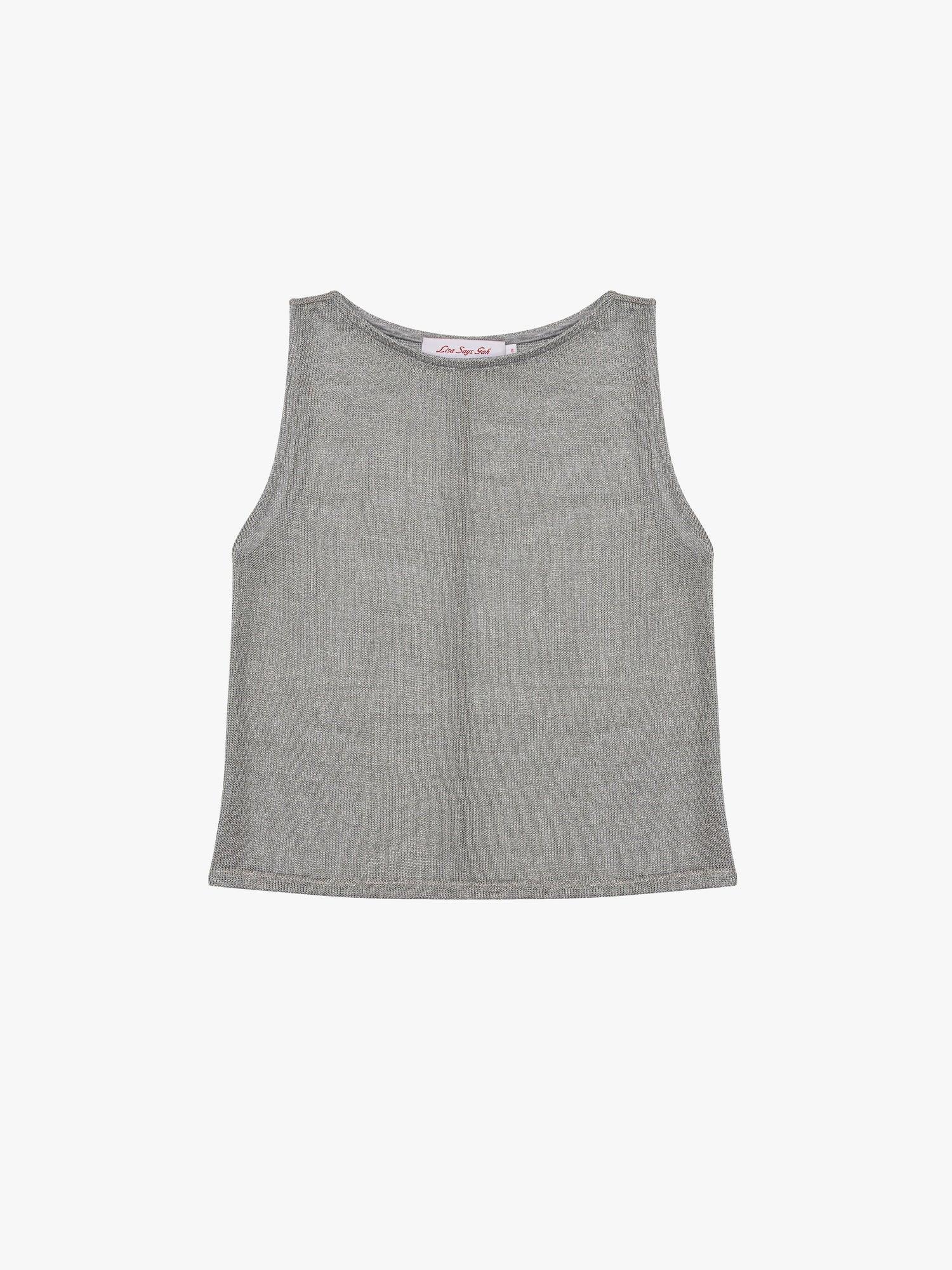 Moonlight Tank | Metallic Silver