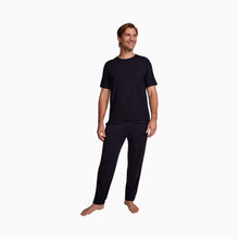 Breathable Modal French Terry Sweatpants | Black