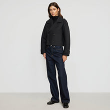 Renee | Luca Cropped Trench Jacket in Size Small