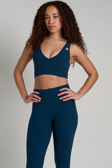 Lululemon | Lululemon Align V-Neck Bra | Indochine Blue