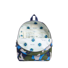 STATE Bags Kane Kids Backpack Coated Canvas Camo Interior View Click to Zoom