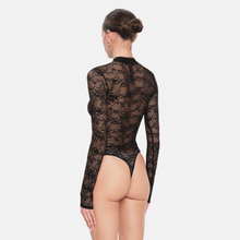OW Collection LYDIA Lace Bodysuit Bodysuit 121 - Black