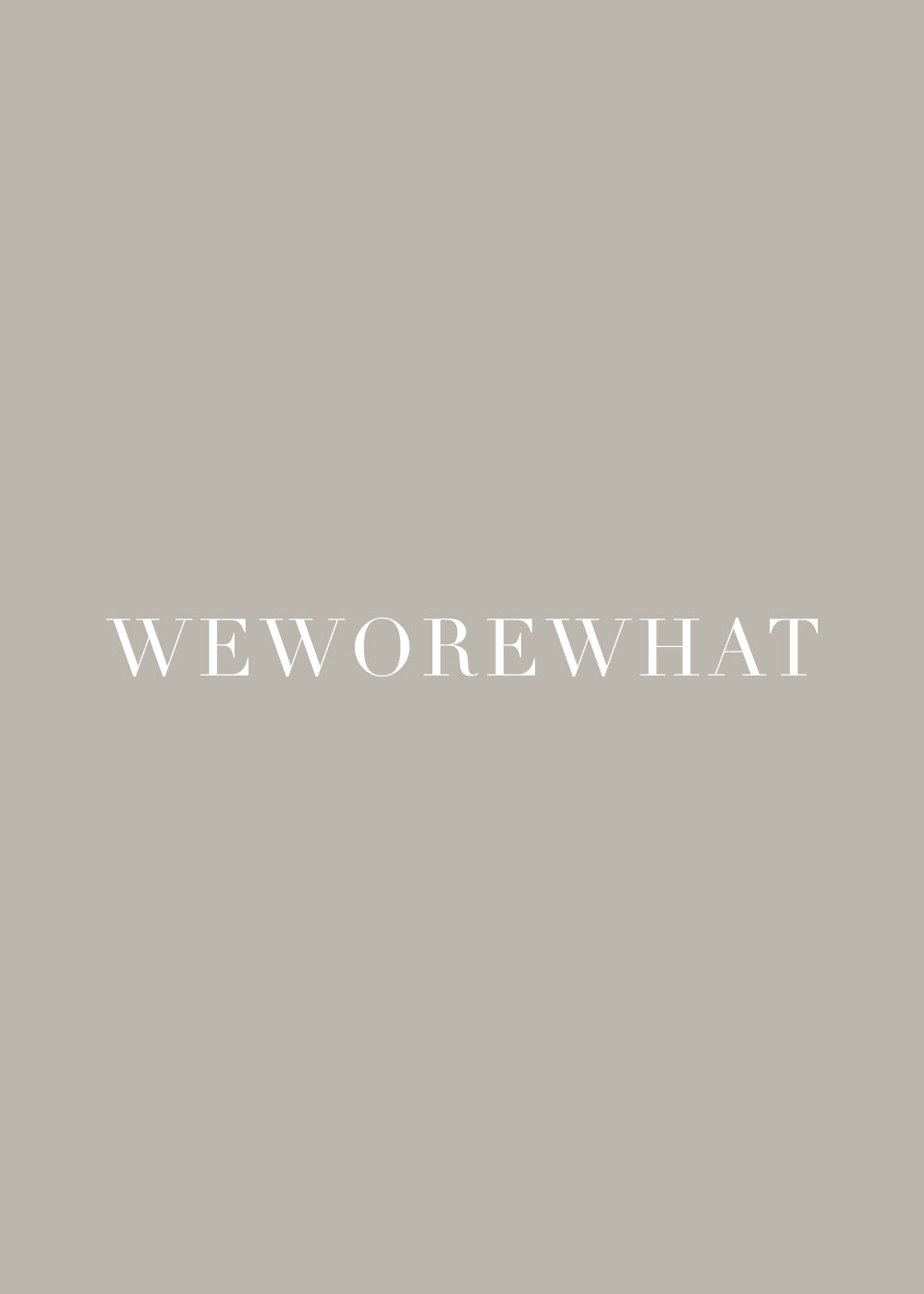 WeWoreWhat