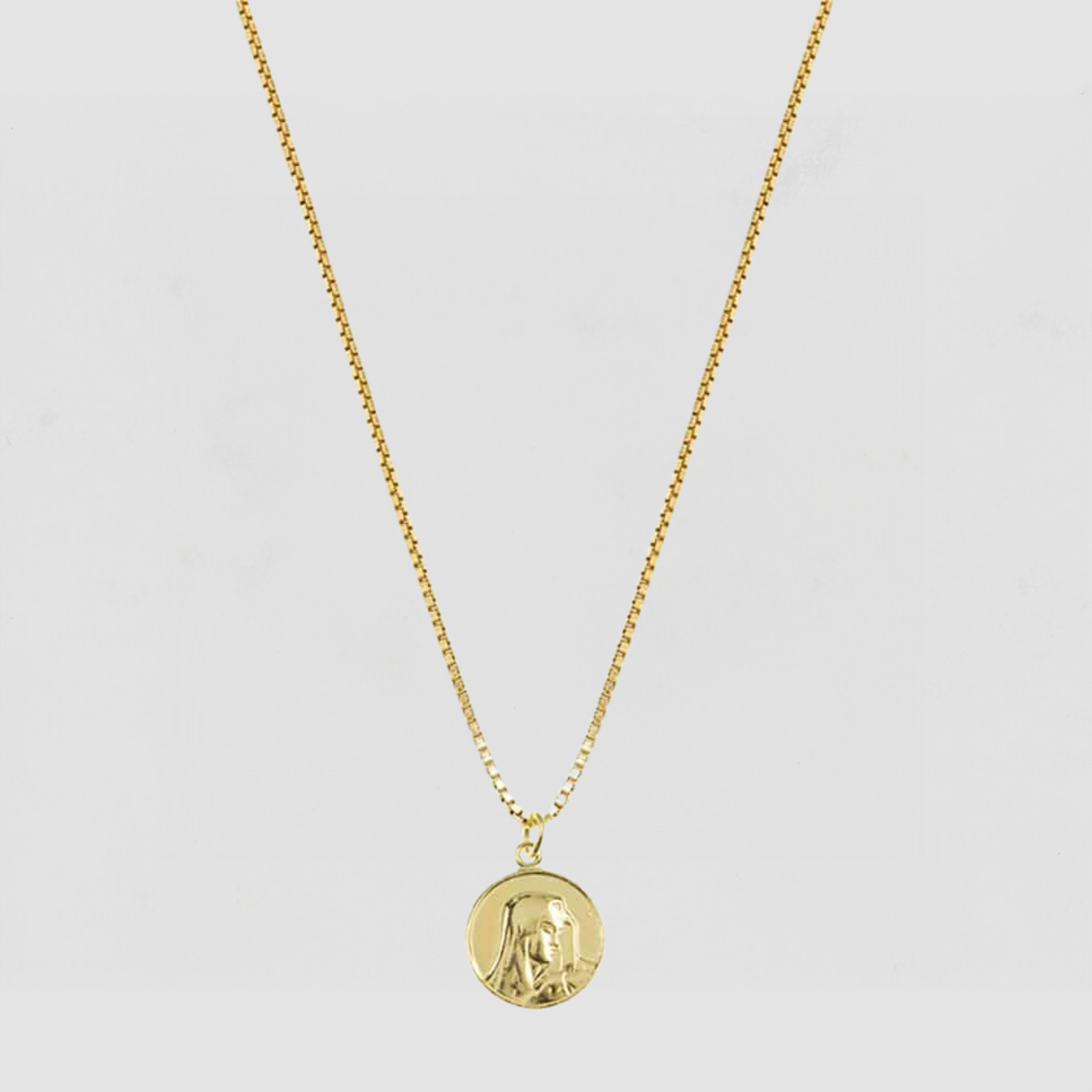 The Mary Coin Necklace | Gold Vermeil