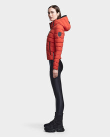 Women | MELISSA Lightweight Down Jacket | Orange