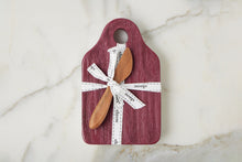 Mini Appetizer Board | Merlot Red | Small